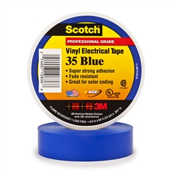 3M Scotch Vinyl Electrical Tape 35 - Blue