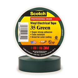 3M Scotch Vinyl Electrical Tape 35 - Green