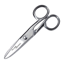 Klein Tools, Electrician's Scissors, Nickel, Blade Size 1.88 in