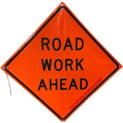 MDI DCF-72023 Begin Road Work Traffic Sign - 36in