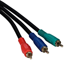 Vanco 3 RCA HD Component Cable - 12ft