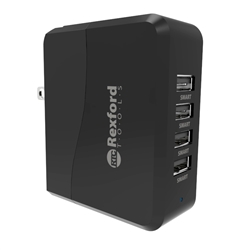Rexford Tools 4-Port USB Smart Charger 4.9A