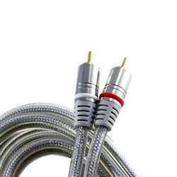 HQ Premium Dual RCA Audio Cable - 20ft