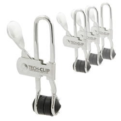 TECH-CLIP 4-Pack with TTS Carabiner