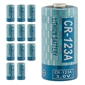 Tysonic CR123A 3.0V Lithium Ion Battery - Pack of 12