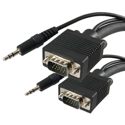 Vanco VGA Cable 6ft w/Audio