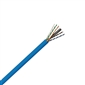 CAT 6A U/UTP Solid Riser Cable - 1000ft Blue