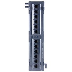 12 Port CAT6 Wall Mount Patch Panel