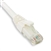 CAT5e Ethernet Patch Cable, Booted, White - 3ft