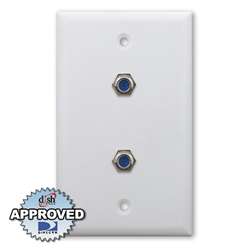 Holland 3Ghz Dual F Wall Plate