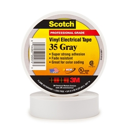 3M Scotch Vinyl Electrical Tape 35 - Gray