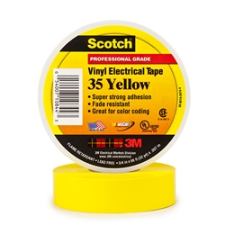 3M Scotch Vinyl Electrical Tape 35 - Yellow