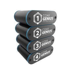 Coax Genius 4 Remote Repl  Set (1-4)