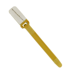 Tie Wrap CableMarker,  Yellow - 100pc