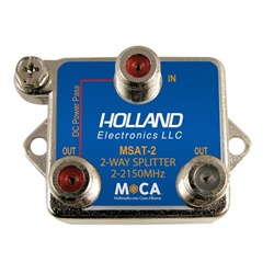 Holland Electronics MoCA 2-Way Splitter for DirecTV