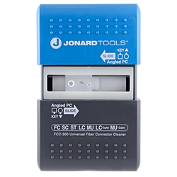 Jonard Universal Fiber Connector Cleaner (Simplex FC, SC, ST, LC, MU)
