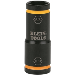 Klein Flip Impact Socket - 11/16in x 5/8in