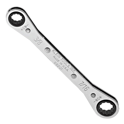 Klein Tools Ratcheting Box Wrench - 3/8in x 7/16in