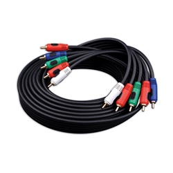 Vanco 5 RCA HD Component Cable with Audio - 6ft