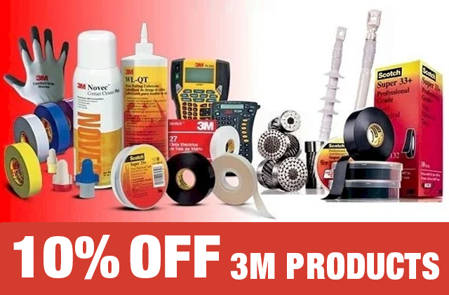10% Off all 3M Products