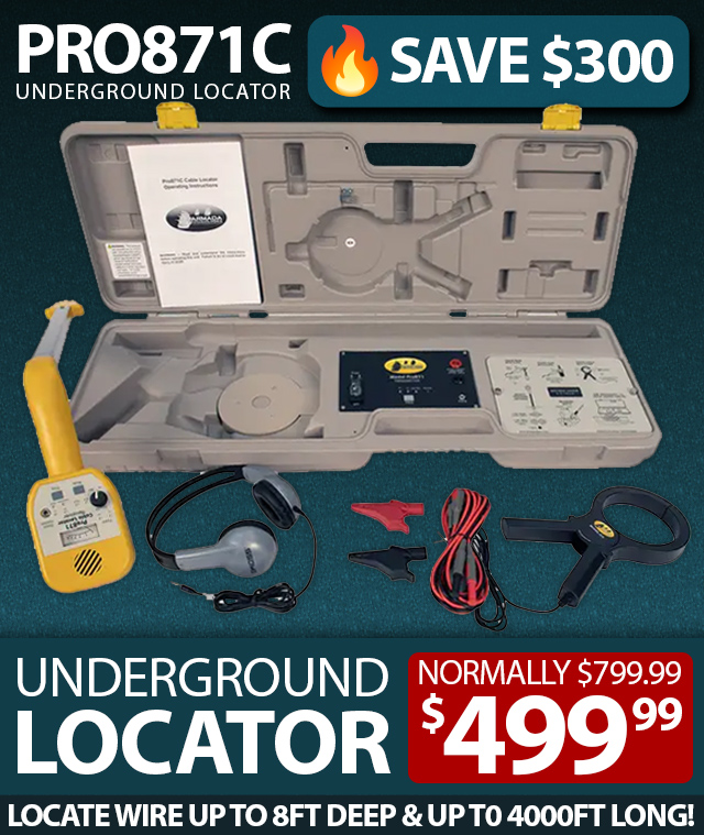 SAVE $300! ARM-PRO871C Underground Locator