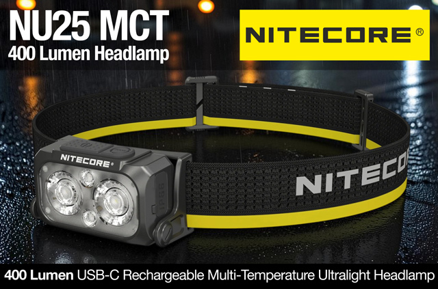 Nitecore 400 Lumen Headlamp