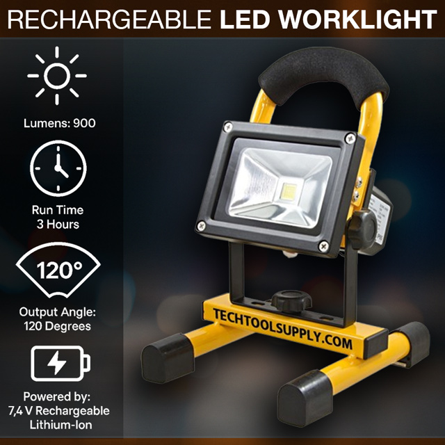 Rugged Rechargeable LED Worklight