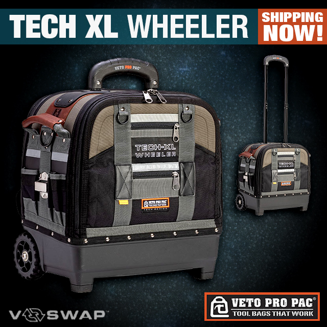 Veto Pro Pach TECH-XL WHEELER Shipping Now!