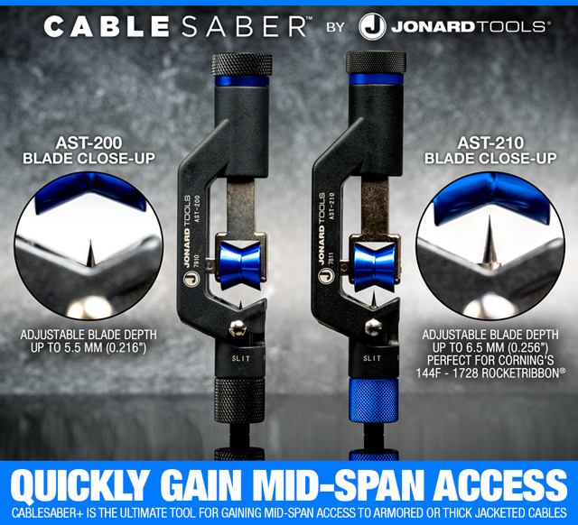 Jonard Tools Cable Saber Mid-Span Jacket Slitter