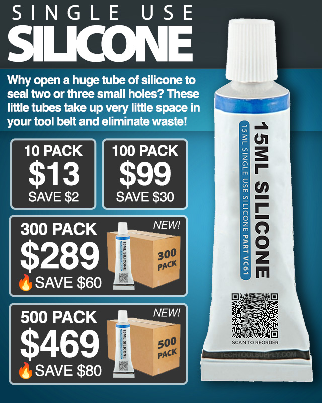 SALE!  15ml Single Use Silicone - 10, 100, 300, 500 Packs!