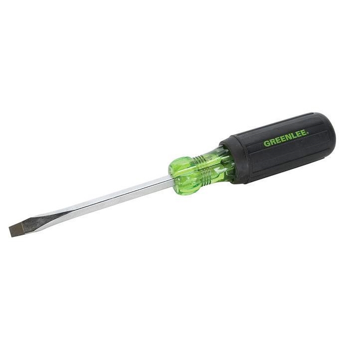 greenlee 0153-21c 3/16in standard cushion grip cabinet screwdriver