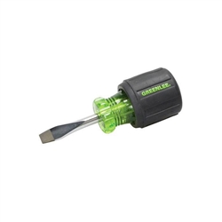 Greenlee 0153-28C 1/4 Standard Cushion Grip Screwdriver 1 1/2 Inch