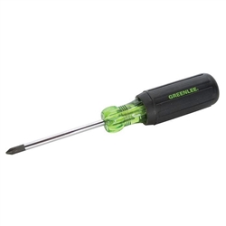Greenlee 0153-31C #1 Philips Bit Cushion Grip Screwdriver 3 Inch