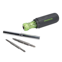 Greenlee 0153-42C 6-in-1 Soft-Grip Screwdriver