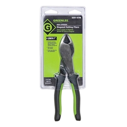 Greenlee 7" Diagonal Pliers - Molded Grip