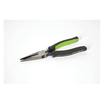 Greenlee 0351-06M 6in Long Nose Pliers - Molded Grip