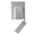 Vanco 120617X Hinged Bundled Cable Wall Plate in white