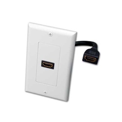 Vanco HDMI Pigtail Wall Plate