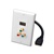 Vanco HDMI Pigtail Wall Plate w/ RGB