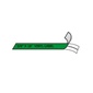 Vinyl Labels Green 3/8in x 18' for Rhino Labelers