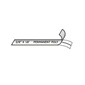 Permanent Polyester Metalized 3/8in x 18' for Rhino Labelers