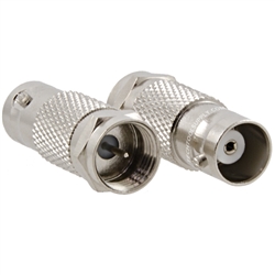 Female BNC to Male F Adapter