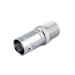 Female BNC to Female F Adapter