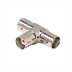 Steren 200-150 BNC Tee Adapter Jack-Jack-Jack