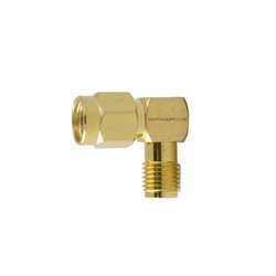 Right Angle 90 SMA Male to Female Adapter