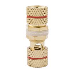 Vanco 280034RDX Hex Hole Speaker Binding Post - Red