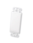Vanco Decor Blank Plate White
