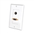 Vanco VGA Wallplate with 1/8in 3.5mm Jack