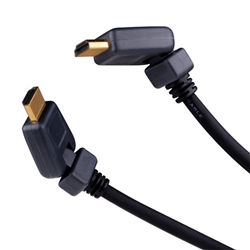 Vanco Pro Digital High Speed HDMI Flat Swivel Cable w/ Ethernet - 6ft