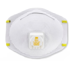 3M 8511 N95 Particulate Respirator with Cool Flow Valve - 10pc